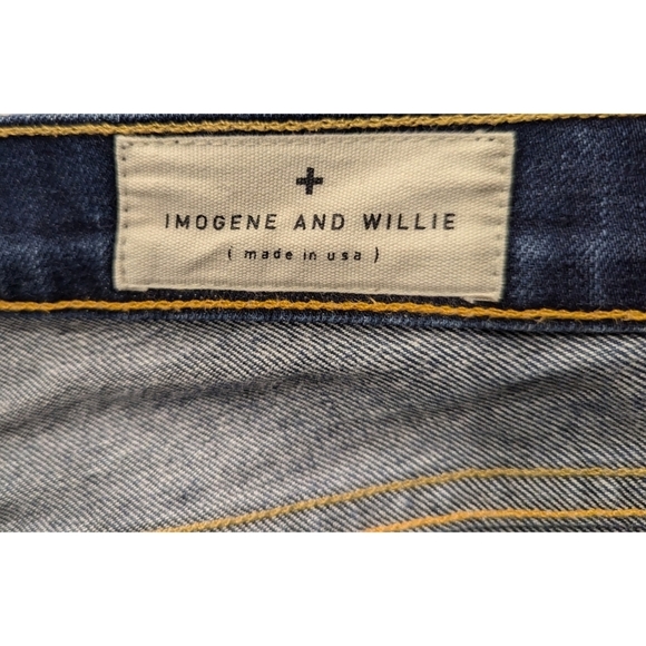 Imogene + Willie Imogene Slim Dark Wash Jeans Size 27 - Picture 4 of 9